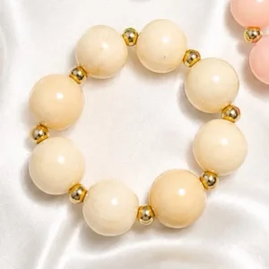 Home olive jewelry bubble pastel bracelet