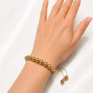 olive jewelry golden moon bracele