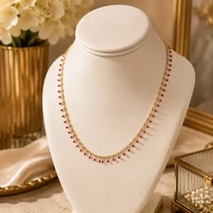 olive jewelry mini lariat necklaces 2