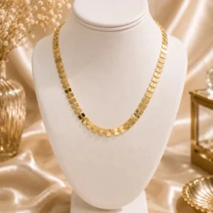 olive jewelry mirror necklace